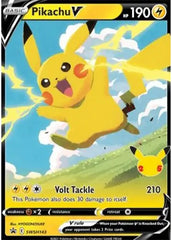 Pokemon TCG: Pikachu V SWSH143 Promo Card