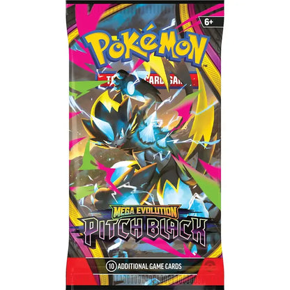 Pokémon pitch black pack with Mega Zeraora artwork