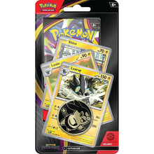 Pokémon Pitch Black Booster Pack with Luxray Evolution tree promo cards