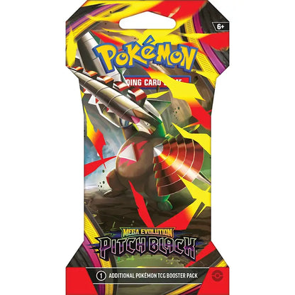 Pokémon pitch black pack with Mega Excadrill artwork