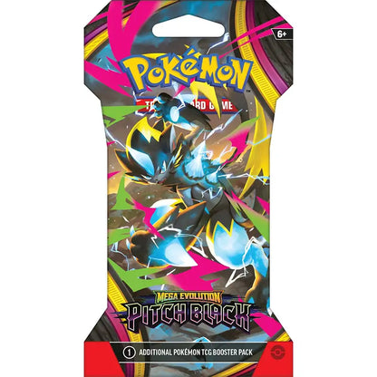 Pokémon pitch black pack with Mega Zeraora artwork