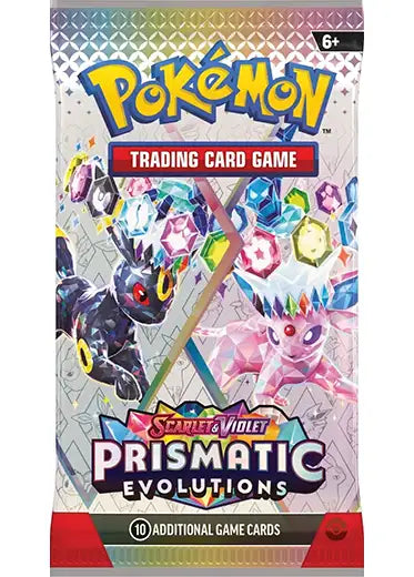 Pokemon TCG: Prismatic Evolutions - Booster Pack Double Sleeved Pokemon TCG: Prismatic Evolutions - Booster Pack Double Sleeved