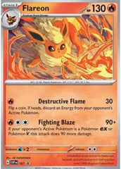 Pokemon TCG: Prismatic Evolutions - Flareon Promo SVP167