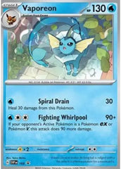 Pokemon TCG: Prismatic Evolutions - Vaporeon Promo SVP168