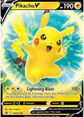Pokemon TCG: Pikachu V SWSH198 Promo Card