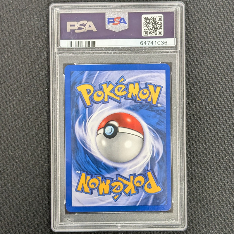 Pokemon TCG: Lugia 9/111 - 1st Edition Neo Genesis - PSA 8 with swirl