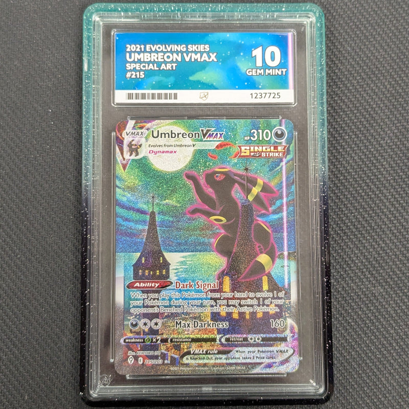 Pokemon TCG: Umbreon Vmax 215/203 - Evolving Skies - Ace 10
