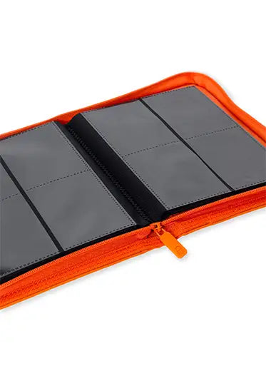 Vault X: 4-Pocket Exo-Tec Zip Binder Open