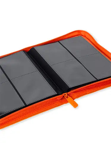Vault X: 4-Pocket Exo-Tec Zip Binder Just Orange