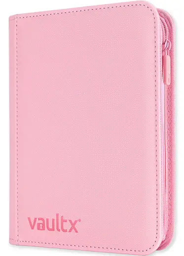 Vault X: 4-Pocket Exo-Tec Zip Binder Just Pink