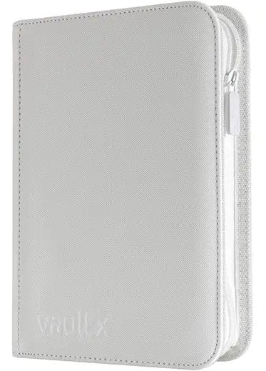 Vault X: 4-Pocket Exo-Tec Zip Binder White Edition