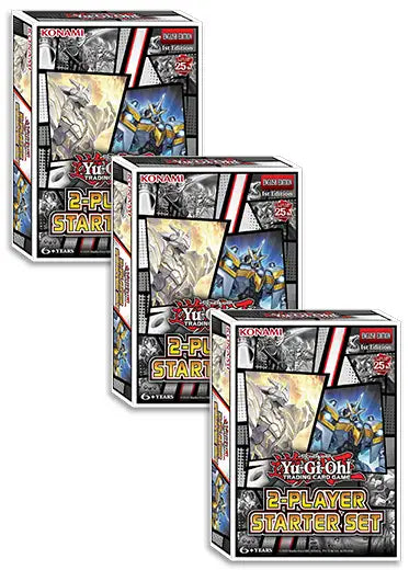 Yugioh TCG: 2-Player Starter Set - Set of 3