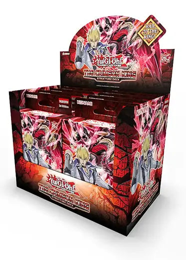 Yugioh TCG: The Crimson King - Structure Deck - Case of 8