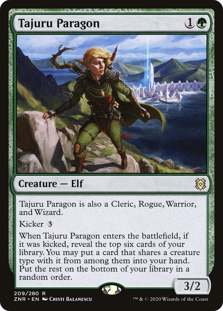 Tajuru Paragon (ZNR-209) - Zendikar Rising Foil