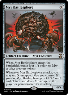 Myr Battlesphere⁣ - Commander: Modern Horizons 3⁣ (Rare)⁣ [301]
