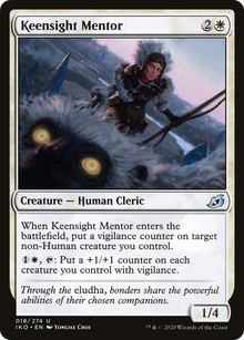 Keensight Mentor (IKO-018) - Ikoria: Lair of Behemoths Foil