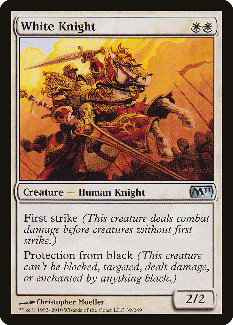 White Knight (M11-039) - Magic 2011
