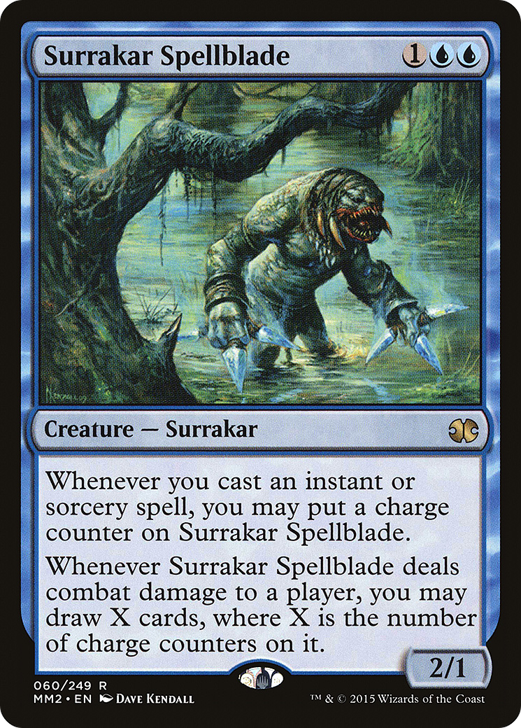 Surrakar Spellblade (MM2-060) - Modern Masters 2015 Foil