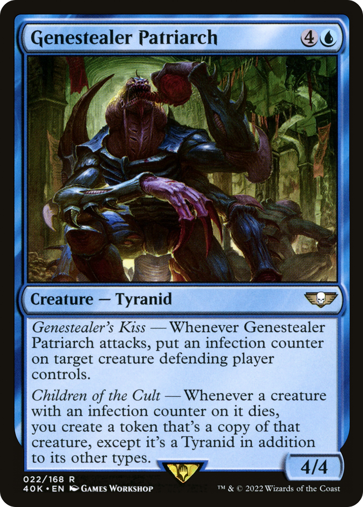 Genestealer Patriarch⁣ - Universes Beyond: Warhammer 40,000⁣ (Rare)⁣ [22]