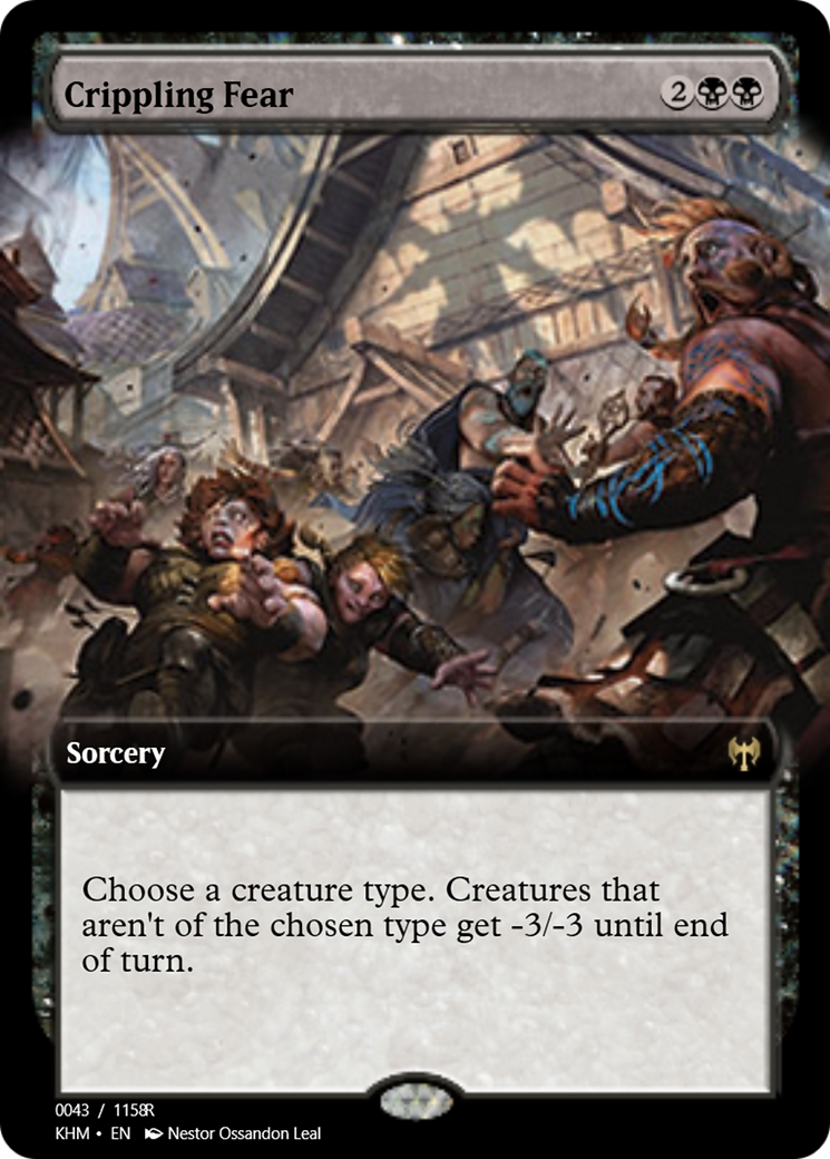 Crippling Fear (PRM-88286) - Magic Online Promos