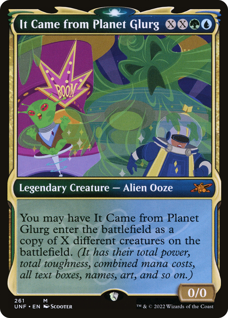 It Came from Planet Glurg (Showcase) (UNF-261) - Unfinity: (Showcase)