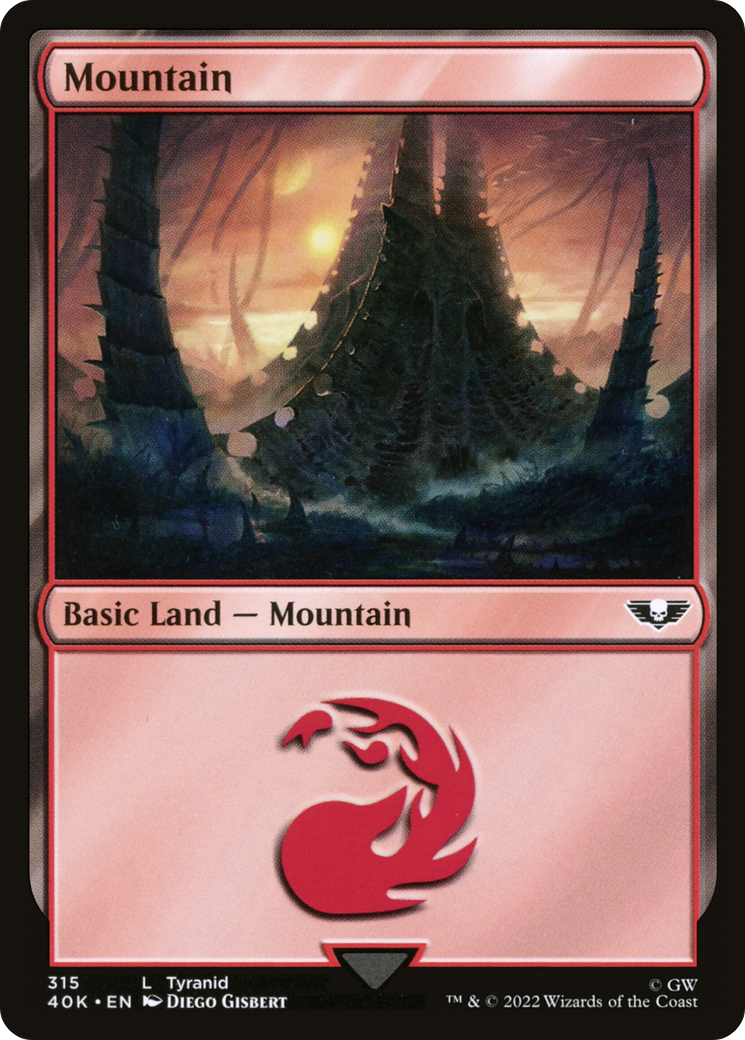 Mountain⁣ - Universes Beyond: Warhammer 40,000⁣ (Land)⁣ [315]