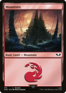 Mountain⁣ - Universes Beyond: Warhammer 40,000⁣ (Land)⁣ [315]