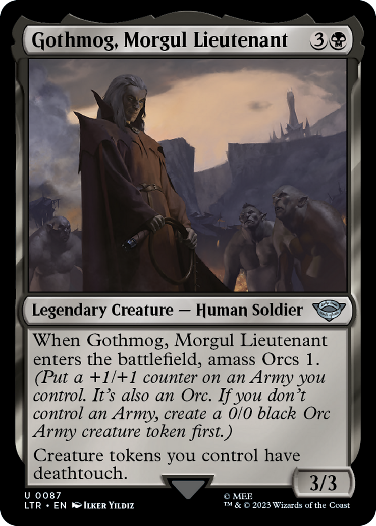 Gothmog, Morgul Lieutenant⁣ - The Lord of the Rings: Tales of Middle-earth⁣ (Uncommon)⁣ [87]