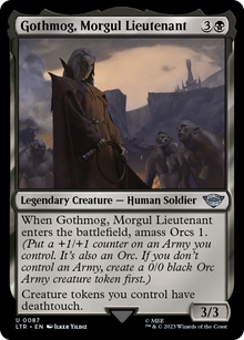 Gothmog, Morgul Lieutenant⁣ - The Lord of the Rings: Tales of Middle-earth⁣ (Uncommon)⁣ [87]