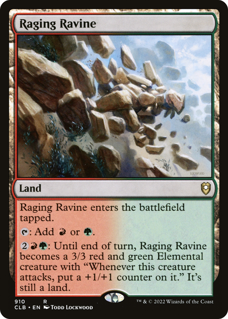 Raging Ravine⁣ - Commander Legends: Battle for Baldur's Gate: Extras⁣ (Rare)⁣ [910]