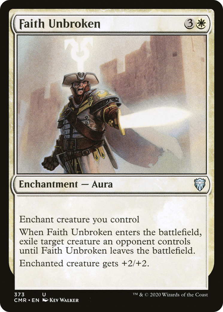 Faith Unbroken (CMR-373) - Commander Legends