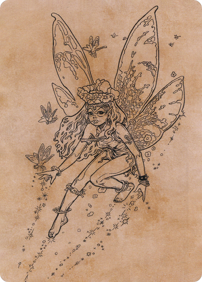 Pixie Guide // Pixie Guide (AAFR-078) - Adventures in the Forgotten Realms Art Series (Borderless) Foil