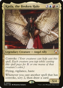 Kasla, the Broken Halo⁣ - Commander: March of the Machine⁣ (Mythic)⁣ [4]