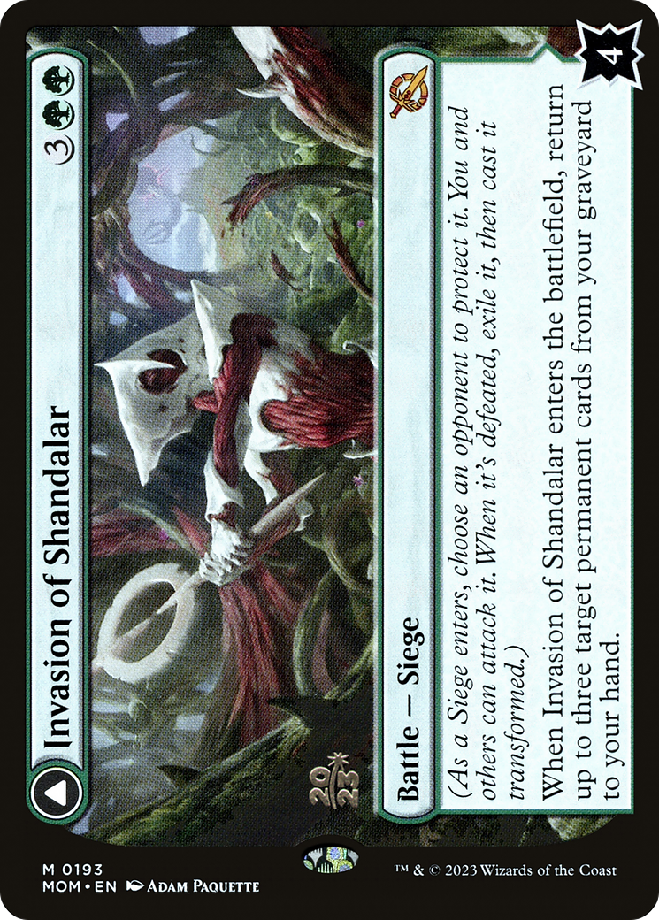 Invasion of Shandalar (PRE-193S) - March of the Machine Promos Foil