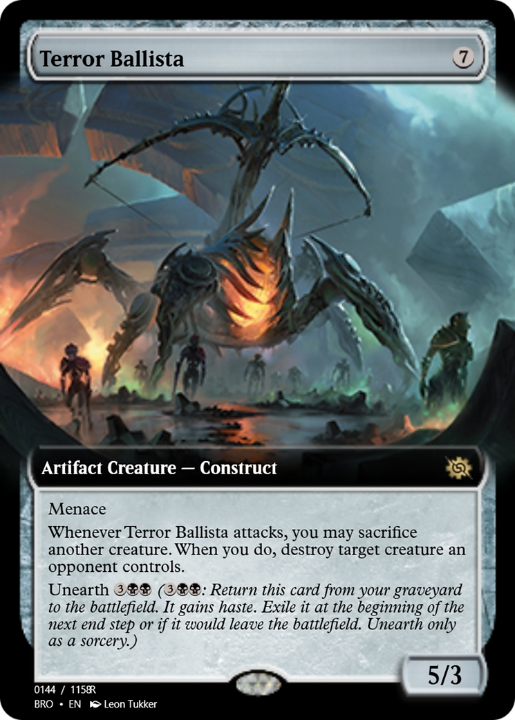 Terror Ballista (PRM-105822) - Magic Online Promos