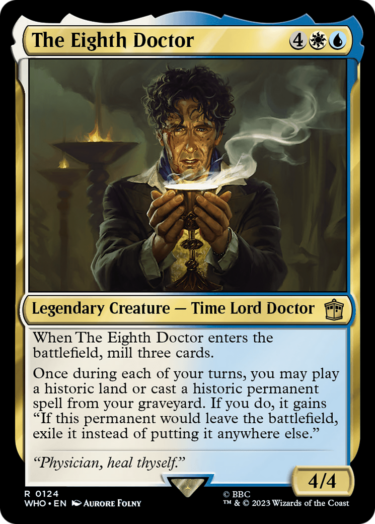 The Eighth Doctor⁣ - Universes Beyond: Doctor Who⁣ (Rare)⁣ [124]