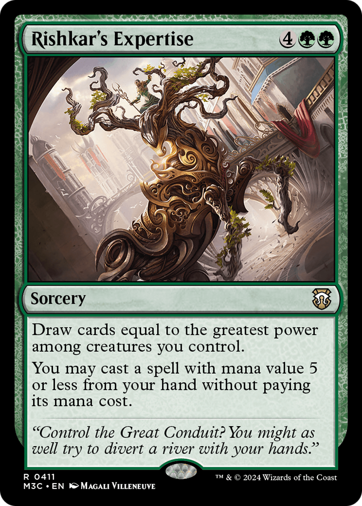 Rishkar's Expertise⁣ - Commander: Modern Horizons 3⁣ (Rare)⁣ [411]