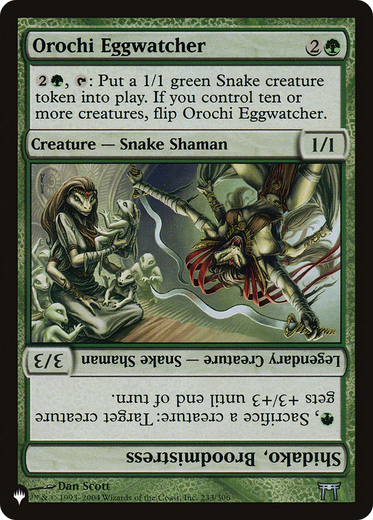 Orochi Eggwatcher // Shidako, Broodmistress (LIST-CHK-233) - The List
