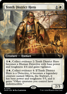 Tenth District Hero⁣ - Murders at Karlov Manor: Extras⁣ (Rare)⁣ [391]