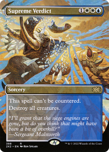 Supreme Verdict⁣ - Double Masters 2022: Extras⁣ (Rare)⁣ [388]
