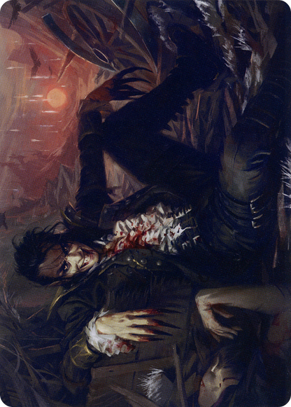 Arrogant Outlaw // Arrogant Outlaw (AMID-033) - Midnight Hunt Art Series (Borderless)