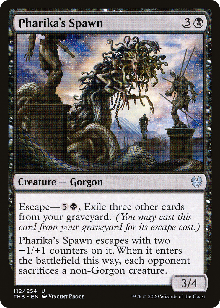 Pharika's Spawn⁣ - Theros Beyond Death⁣ (Uncommon)⁣ [112]