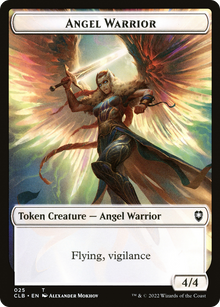 Angel Warrior (TCLB-025) - Battle for Baldur's Gate Tokens