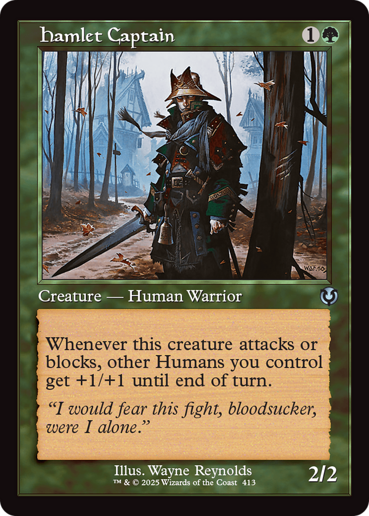 Hamlet Captain (INR-413) - Innistrad Remastered Foil