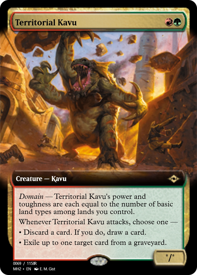 Territorial Kavu (PRM-91339) - Magic Online Promos