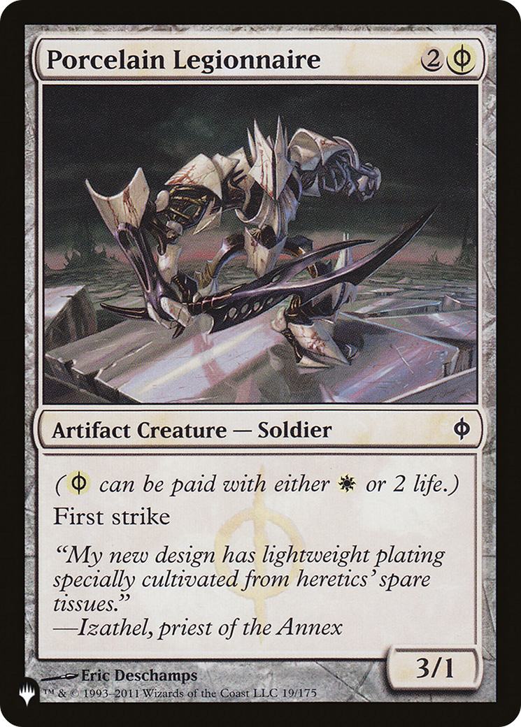 Porcelain Legionnaire (LIST-19/175) - The List