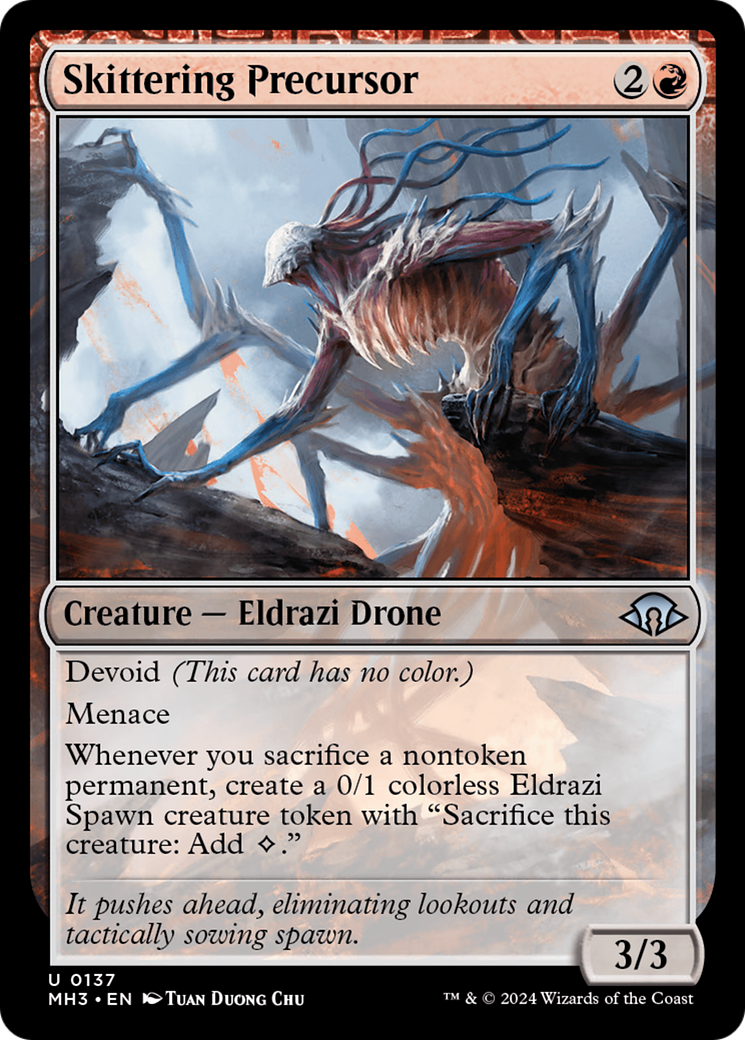 Skittering Precursor⁣ - Modern Horizons 3⁣ (Uncommon)⁣ [137]