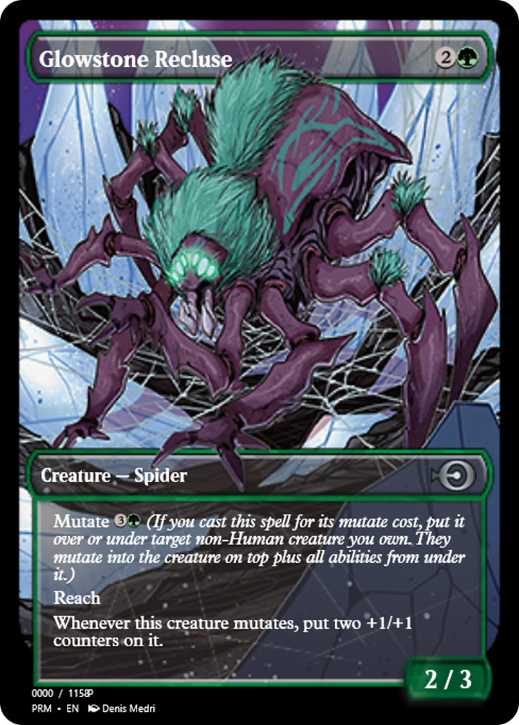 Glowstone Recluse (PRM-80969) - Magic Online Promos Foil