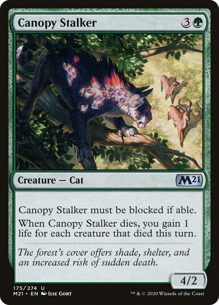 Canopy Stalker (M21-175) - Core Set 2021 Foil