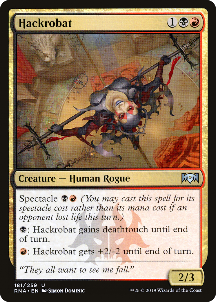 Hackrobat (RNA-181) - Ravnica Allegiance Foil